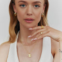 Pure by Nat Gouden schakelKetting Agnes