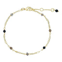 Pure by Nat Natuursteen Armband Lina Black