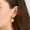 Pure by Nat Oorbellen Flower Pendant