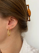 Pure by Nat gouden Oorbellen Drop Medium
