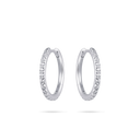 Gisser Jewels Sparkling Large Hoop Oorbellen