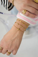Stainless Steel Armband Hartjes