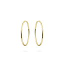 Gisser Jewels Tube Oversized Hoop Oorbellen