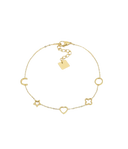 ZAG Bijoux Gouden Stainless Steel Armband Kalyne