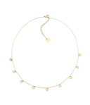 ZAG Bijoux Gouden Stainless Steel Ketting Confettis