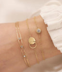 ZAG Bijoux Stainless Steel Gouden Armband Cantor