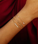 ZAG Bijoux Stainless Steel Gouden Armband Cinzia