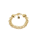 ZAG Bijoux Stainless Steel Gouden Armband Thésée