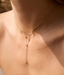 ZAG Bijoux Stainless Steel Gouden Y-Ketting Dilbana