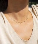 ZAG Bijoux Stainless Steel Gouden Ketting Mini Confettis