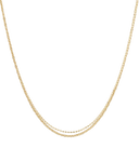 ZAG Bijoux Stainless Steel Gouden Ketting Nero