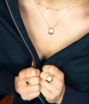 ZAG Bijoux Stainless Steel Gouden Ketting Odile