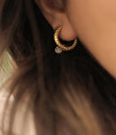 ZAG Bijoux Stainless Steel Gouden Oorbellen Hydra