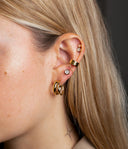 ZAG Bijoux Stainless Steel Gouden Oorbellen Tortel
