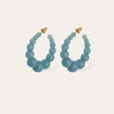 Gas Bijoux Oorbellen Andy Blue