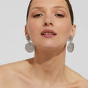 Gas Bijoux Oorbellen Onde Gourmette Small Zilver