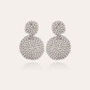 Gas Bijoux Oorbellen Onde Gourmette Small Zilver