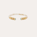 Gas Bijoux Armband Bangle Sari Acetate - Ivory Amazonite