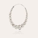 Gas Bijoux Oorbellen Multiperla Hoops Zilver