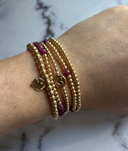 PScallme Armband Heart Coin Small