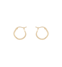 Anna + Nina Small Organic Hoop Earrings