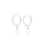 MIAB Earrings - Le Pearl Silver