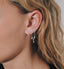 Anna + Nina Single Ocean's Opulence Chain Stud Oorbel