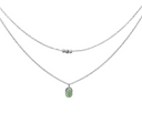 MAS Jewel Necklace Double Moss Agate