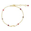 Pure by Nat Armband Lina Rhodolite