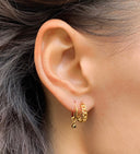 MIAB Oorbellen - Chain Hoop Goud