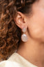 Lott Oorbellen Pendant Earring Double M - Crystal Pink