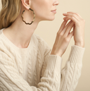 Gas Bijoux Oorbellen Bolduc Flore Hoop Large