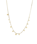 ZAG Bijoux Stainless Steel Gouden Ketting Mini Confettis