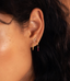 MIAB Earrings - Stormy Click Silver