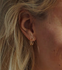 MIAB Oorbellen - Twisted Twinny Goud