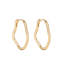 MIAB Earrings - Uneven Click Gold