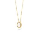 Blush necklace 14k gold 3154YMP