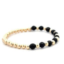 PScallme Bracelet Half Mix Black