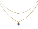 MAS Jewelz Necklace Double Lapis Lazuli