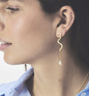 Anna + Nina Single Milky Way Stud Oorbel