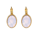 EARRINGS CAMPS &amp; CAMPS OVAL LIGHT PINK