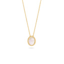 Blush necklace 14k gold 3154YMP