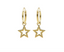 EARRINGS KARMA OPEN STAR