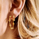 OORBELLEN ANNA + NINA EDEN RING EARRING