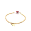 PScallme Armband Heart Small Fuchsia