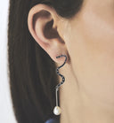 Anna + Nina Single Milky Way Stud Oorbel