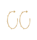 Anna + Nina Large Lumière Hoop Oorbellen