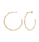 Anna + Nina Large Lumière Hoop Oorbellen