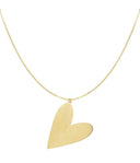 Lange Ketting Tilted Heart