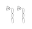 MIAB Earrings - Love Links Silver
